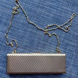 Camrose & Kross JBK Vintage Gold Minaudière Clutch w/ COA & Red Pouch